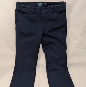 Lauren ralph lauren straight leg Adelle pants sz 4